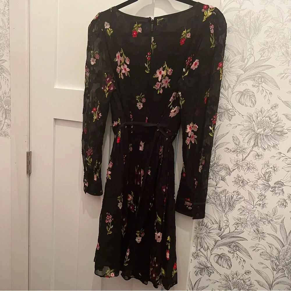 Kate Spade ♠️ Bloom Silk & Cotton Floral Dress